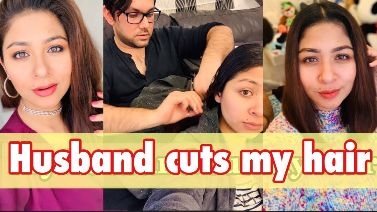 My Husband Cuts My Hair!! WHY ??? - Trending Haircut