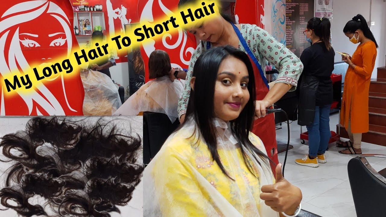 My Long Hair to Short Hair Cut - Trending Haircut